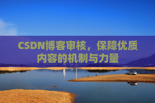 CSDN博客审核，保障优质内容的机制与力量